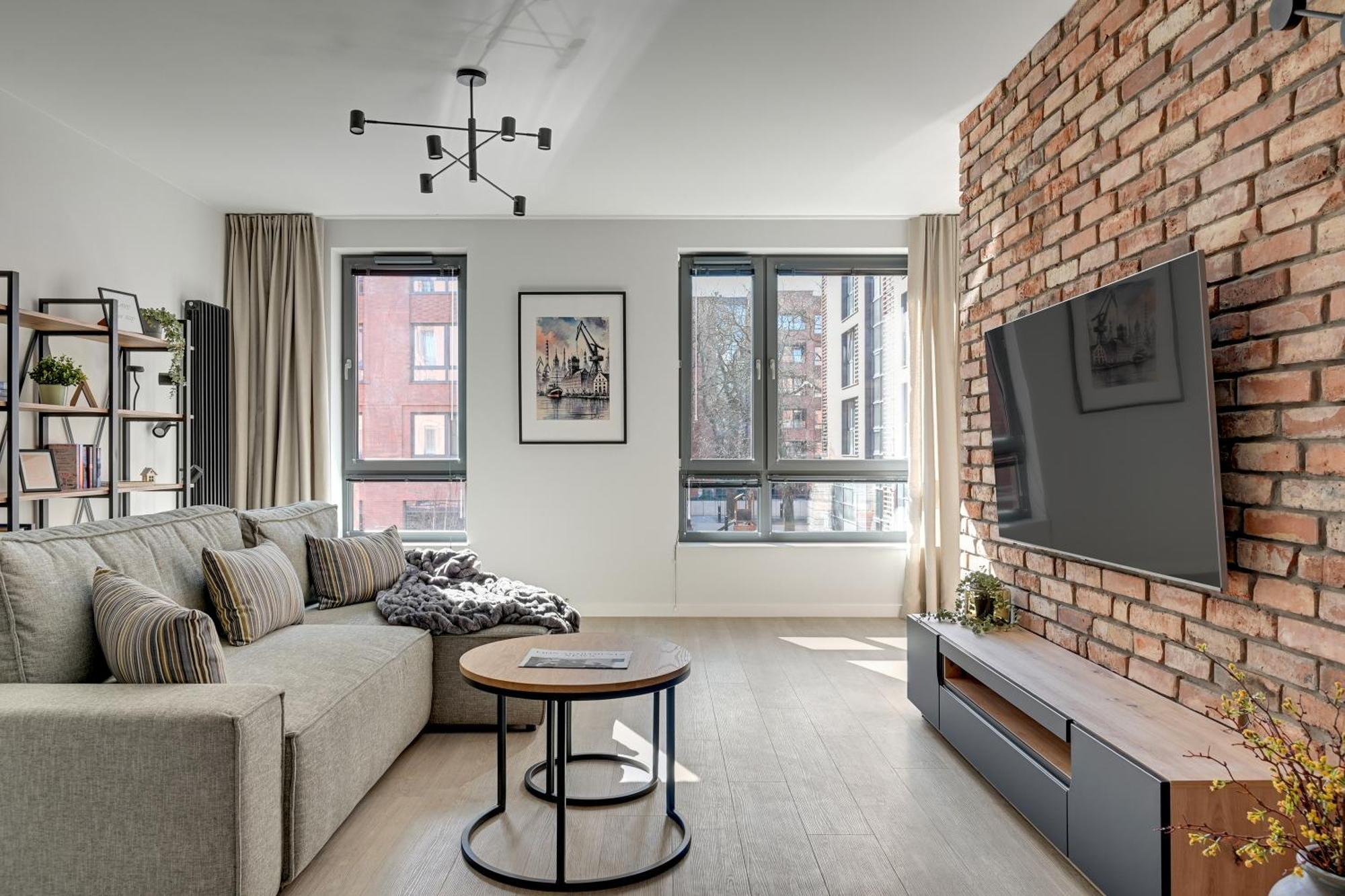 Scala 60H City Center Premium Apartments With Parking By Lion Apartments Gdańsk Exteriör bild