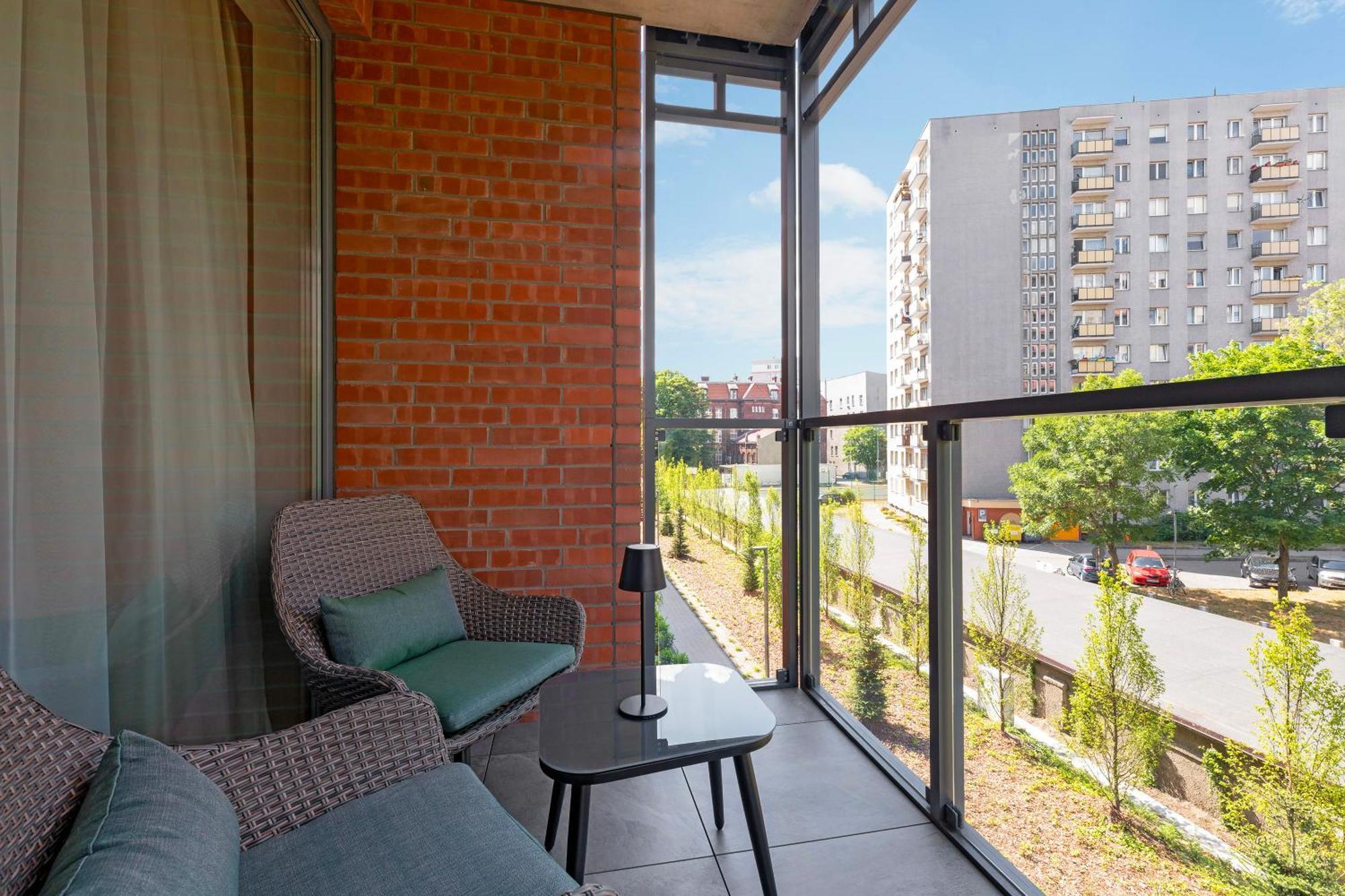 Scala 60H City Center Premium Apartments With Parking By Lion Apartments Gdańsk Exteriör bild