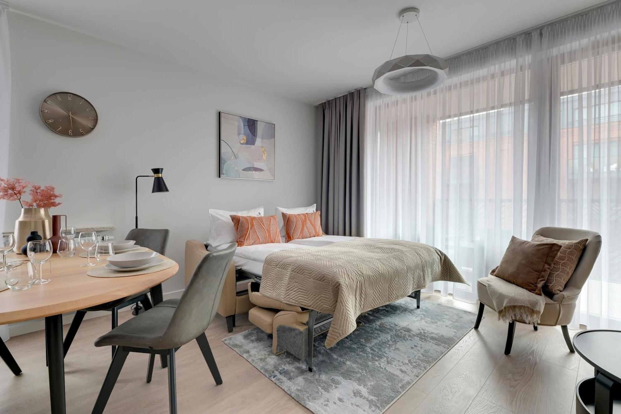 Scala 60H City Center Premium Apartments With Parking By Lion Apartments Gdańsk Exteriör bild